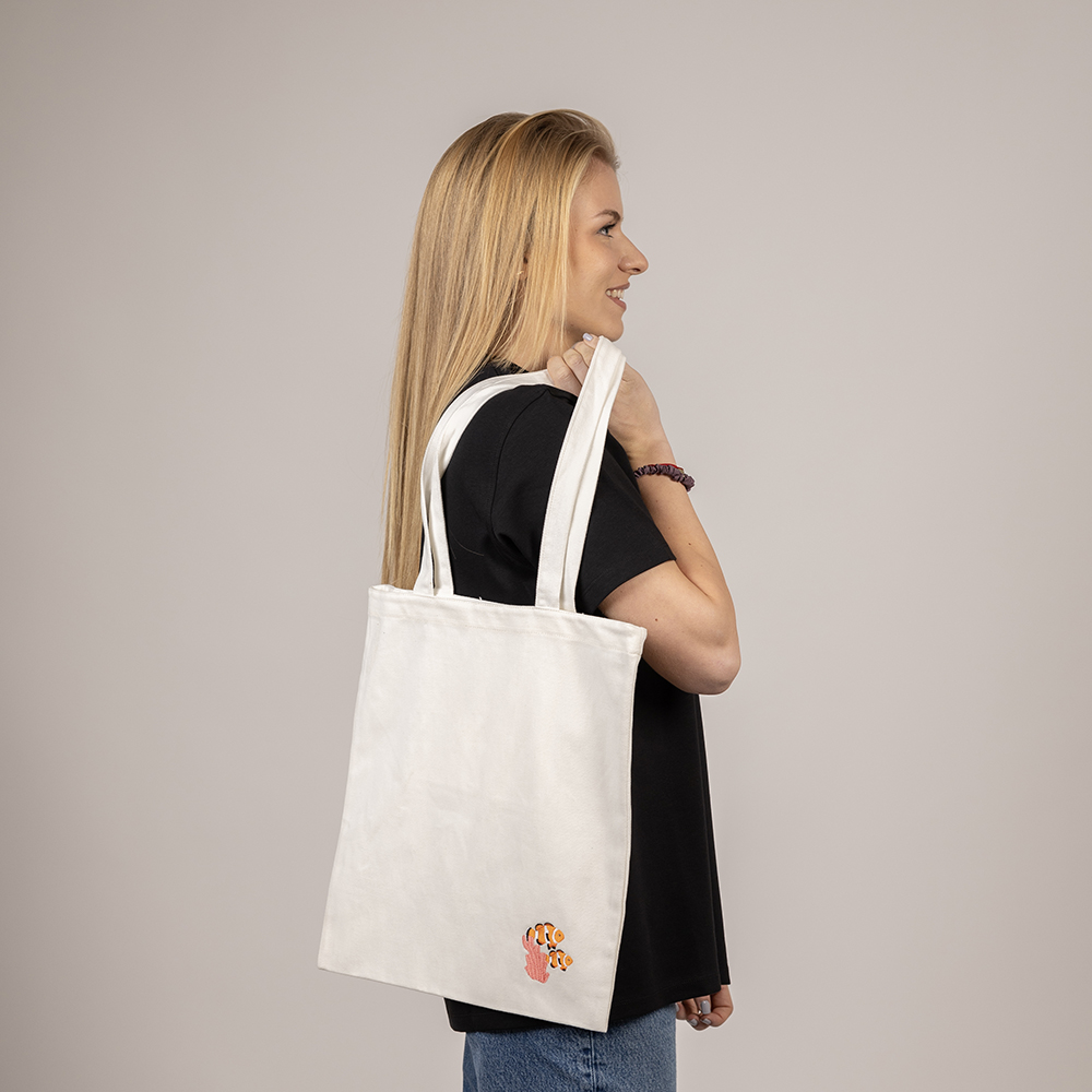 Clown Fish Bag - Ecru