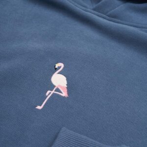 Flamingo Super Soft Hoodie - Flint Blue - Image 4