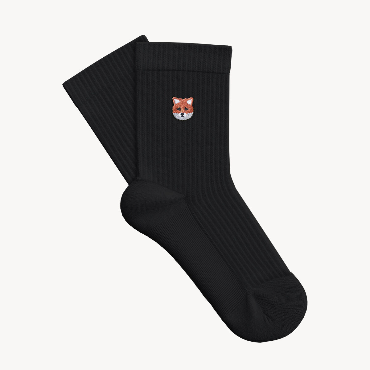 Red Fox Towel Socks
