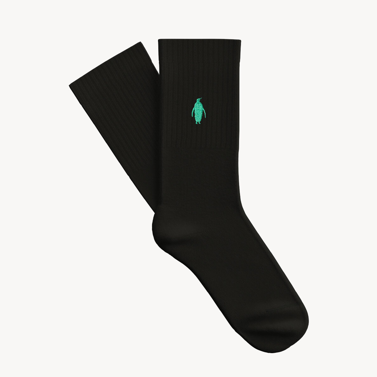 Emperor Penguin Socks - Black