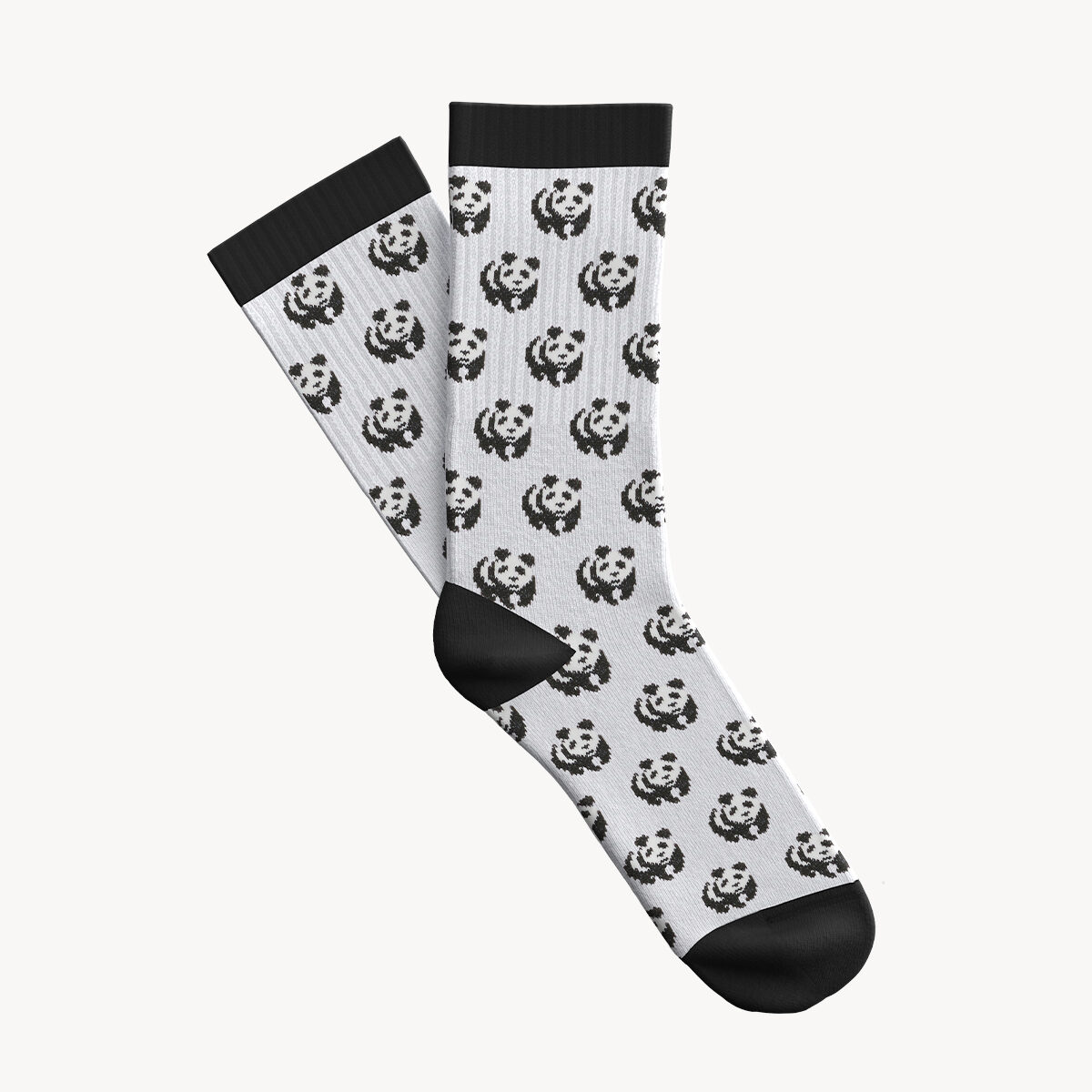 Panda Towel Socks