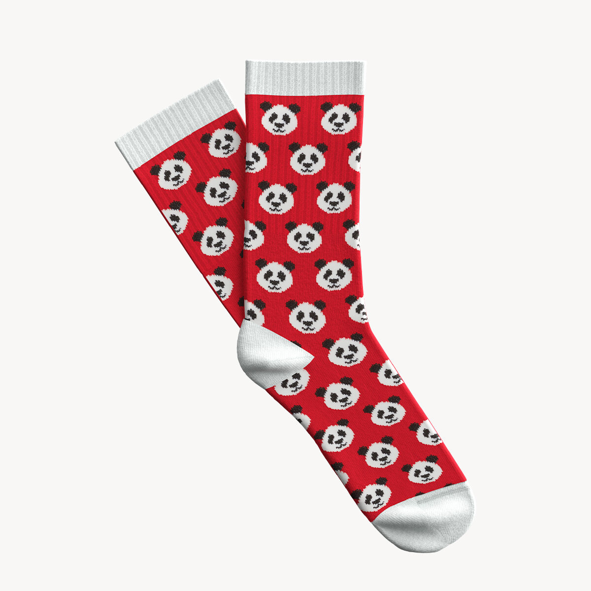 Panda Patterned Socks