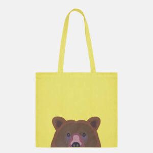 Brown Bear Bag - Yellow - Image 2