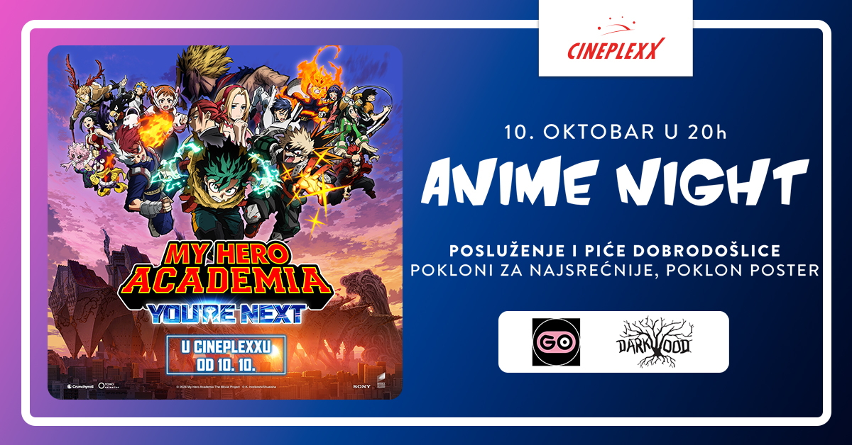 Cineplexx repertoar- Anime
