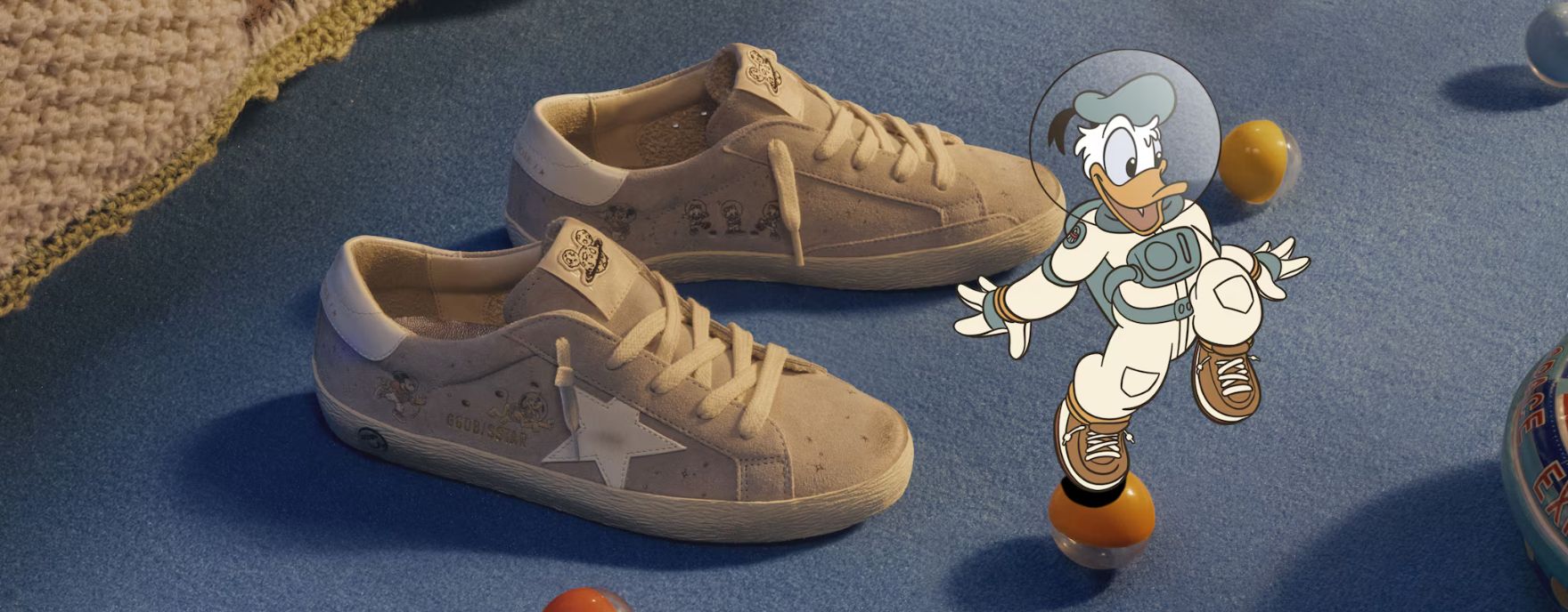 Golden Goose daje Disney junacima novi modni život